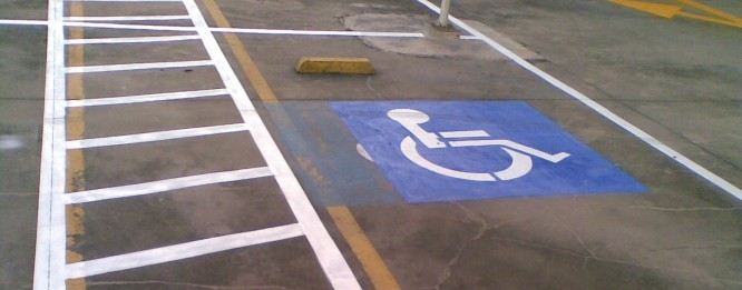 vaga cadeirante