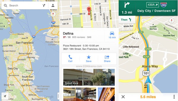 Google Maps for iOs
