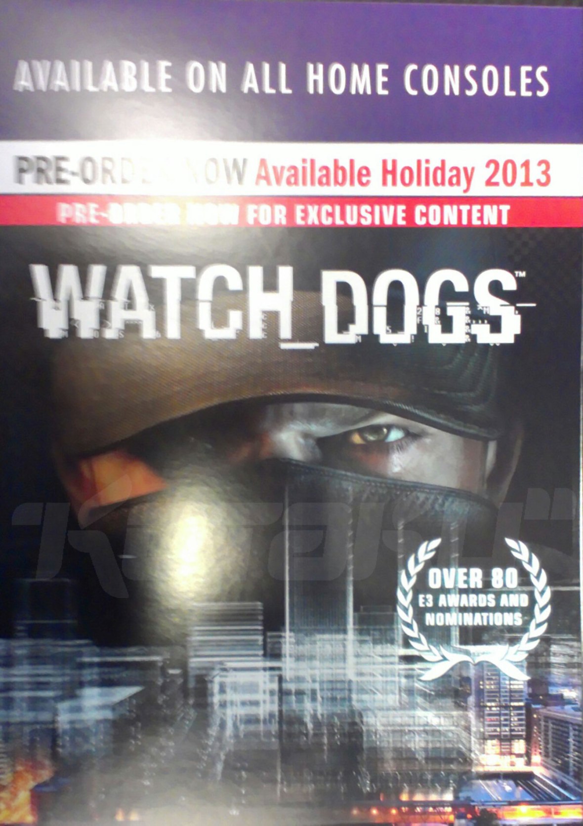 banner watch dogs 2013