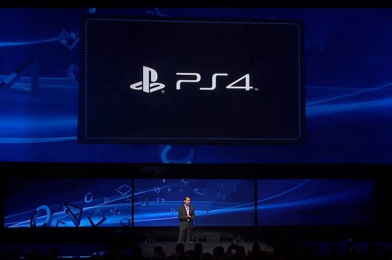 PlayStation 4 logo screen