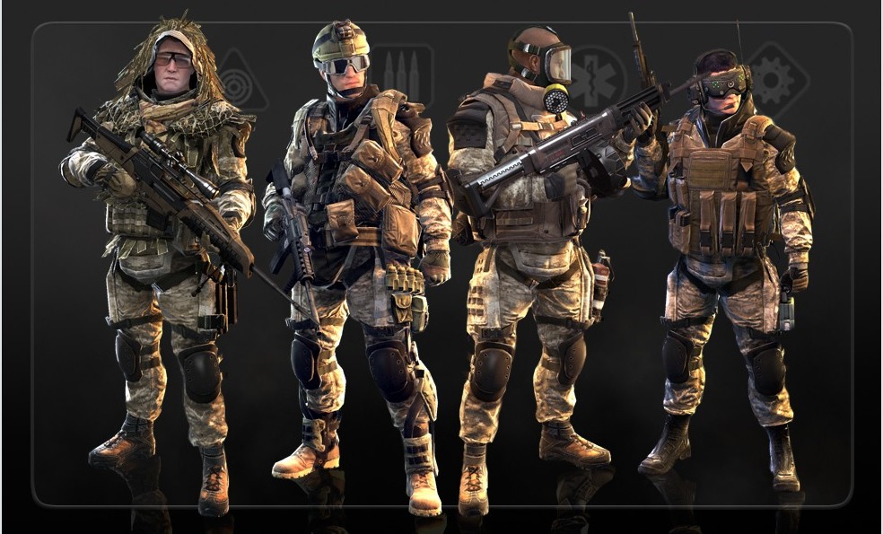 soldados Warface 