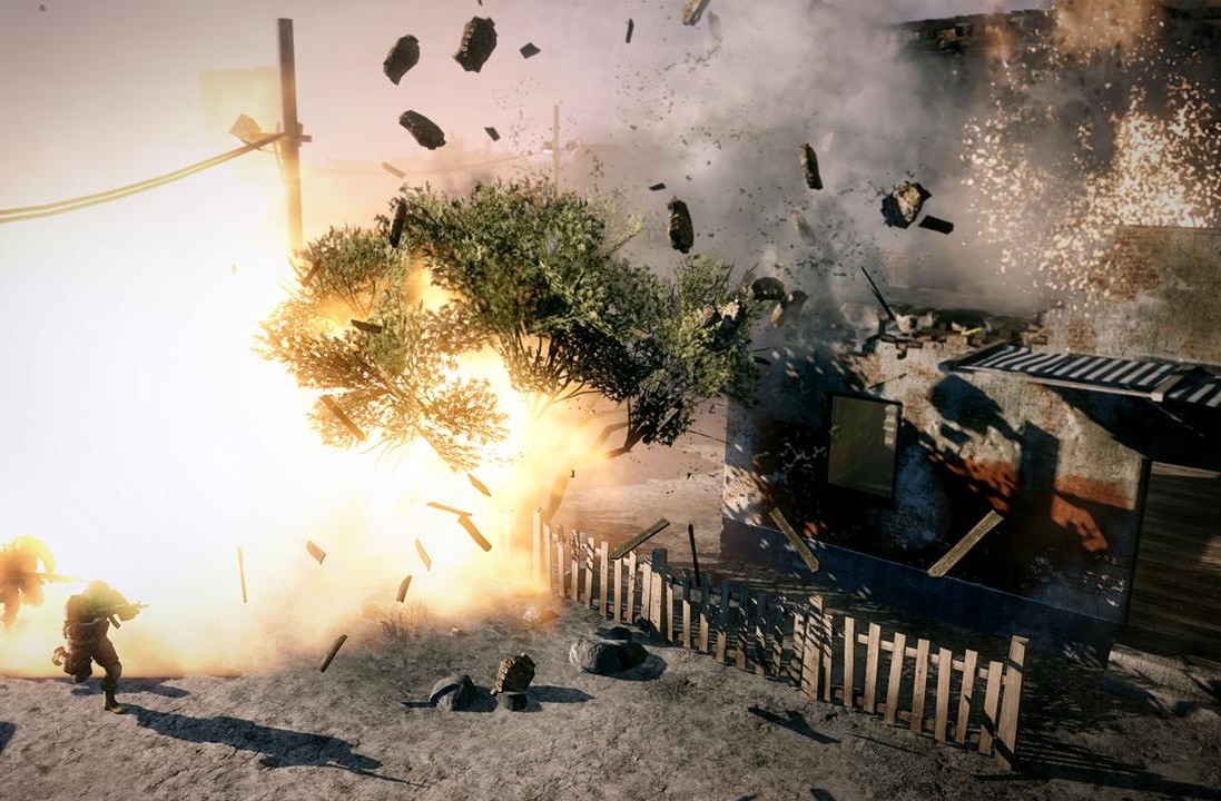 Battlefield Bad Company 2 destruction