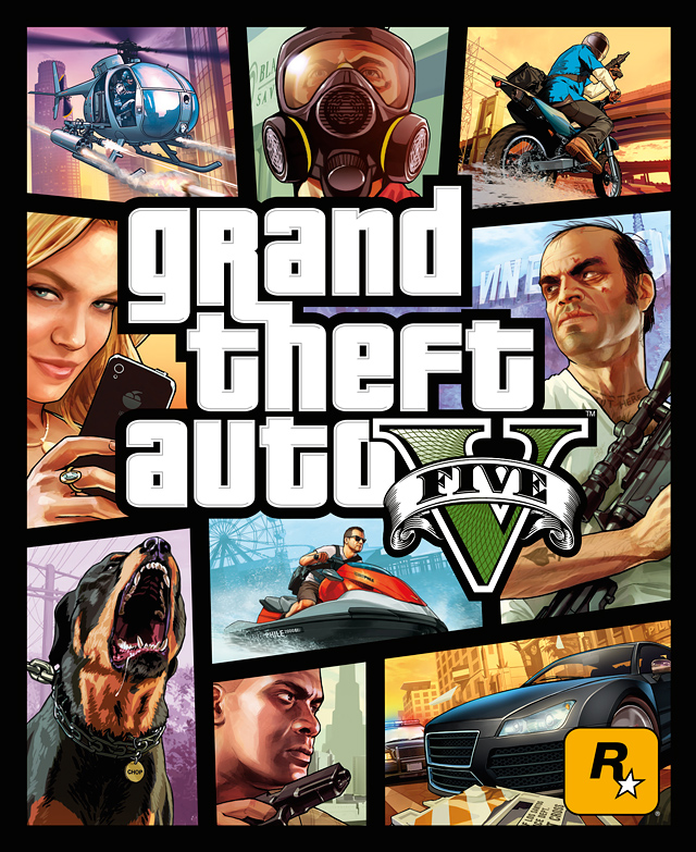 Capa oficial GTA V