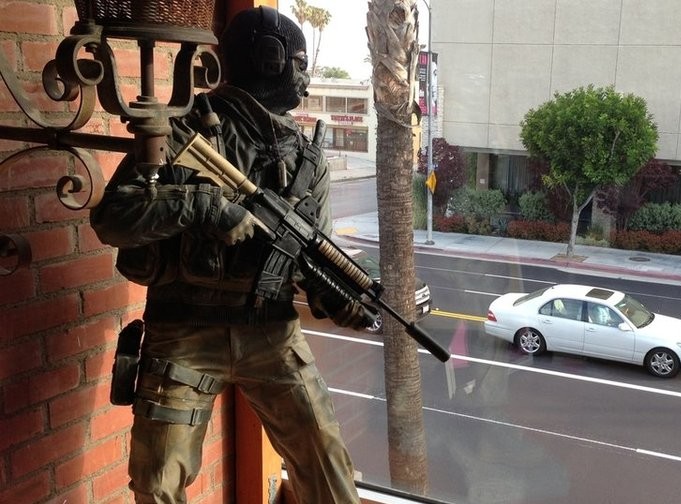 LAPD Ghost Call of Duty