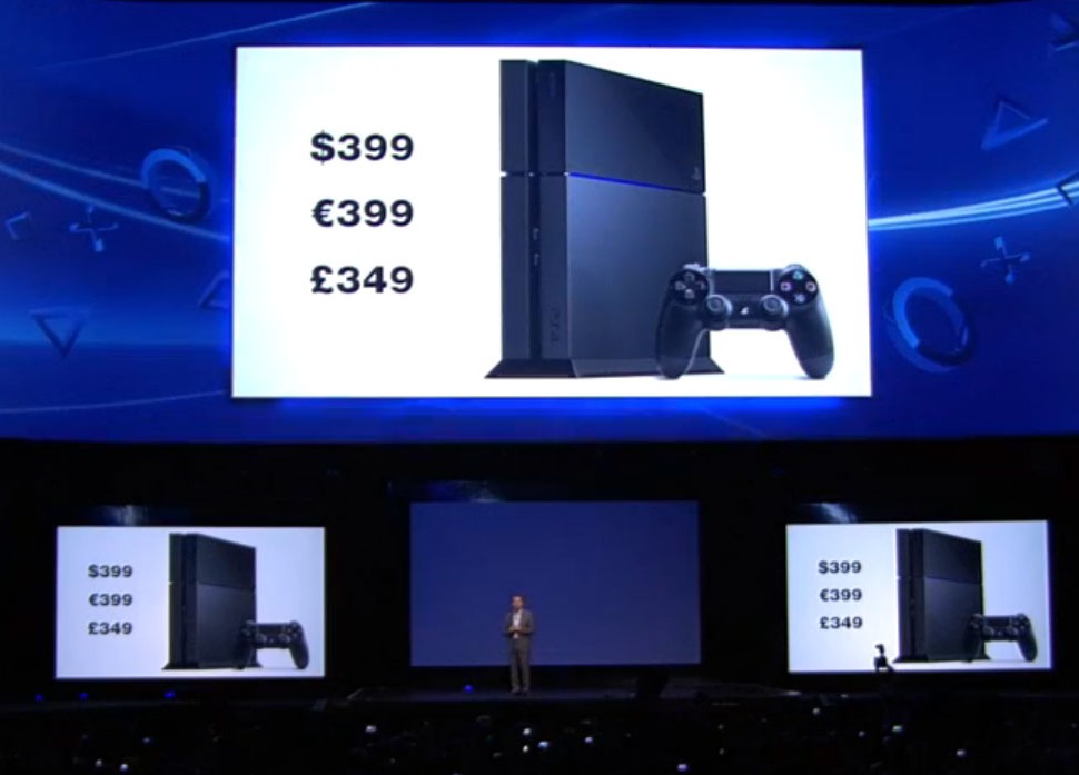 Preço PlayStation 4 E3 2013