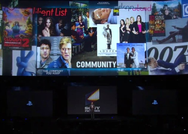 Sony Pictures on PlayStation 4 E3 2013