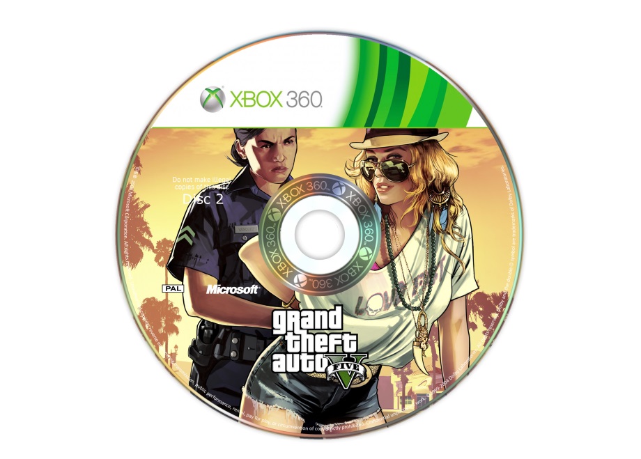 GTA V XBOX 360 Disc 2