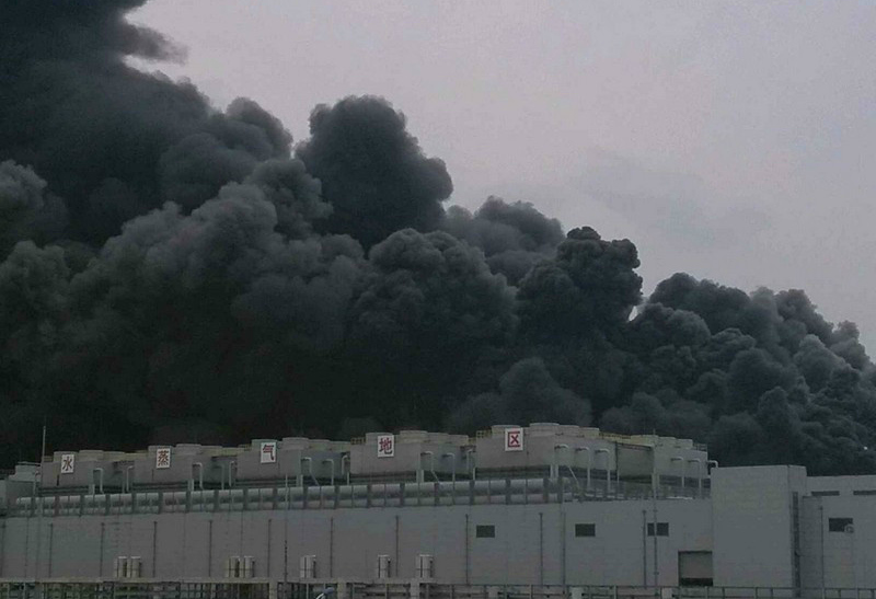 SK Hynix Wuxi Fire