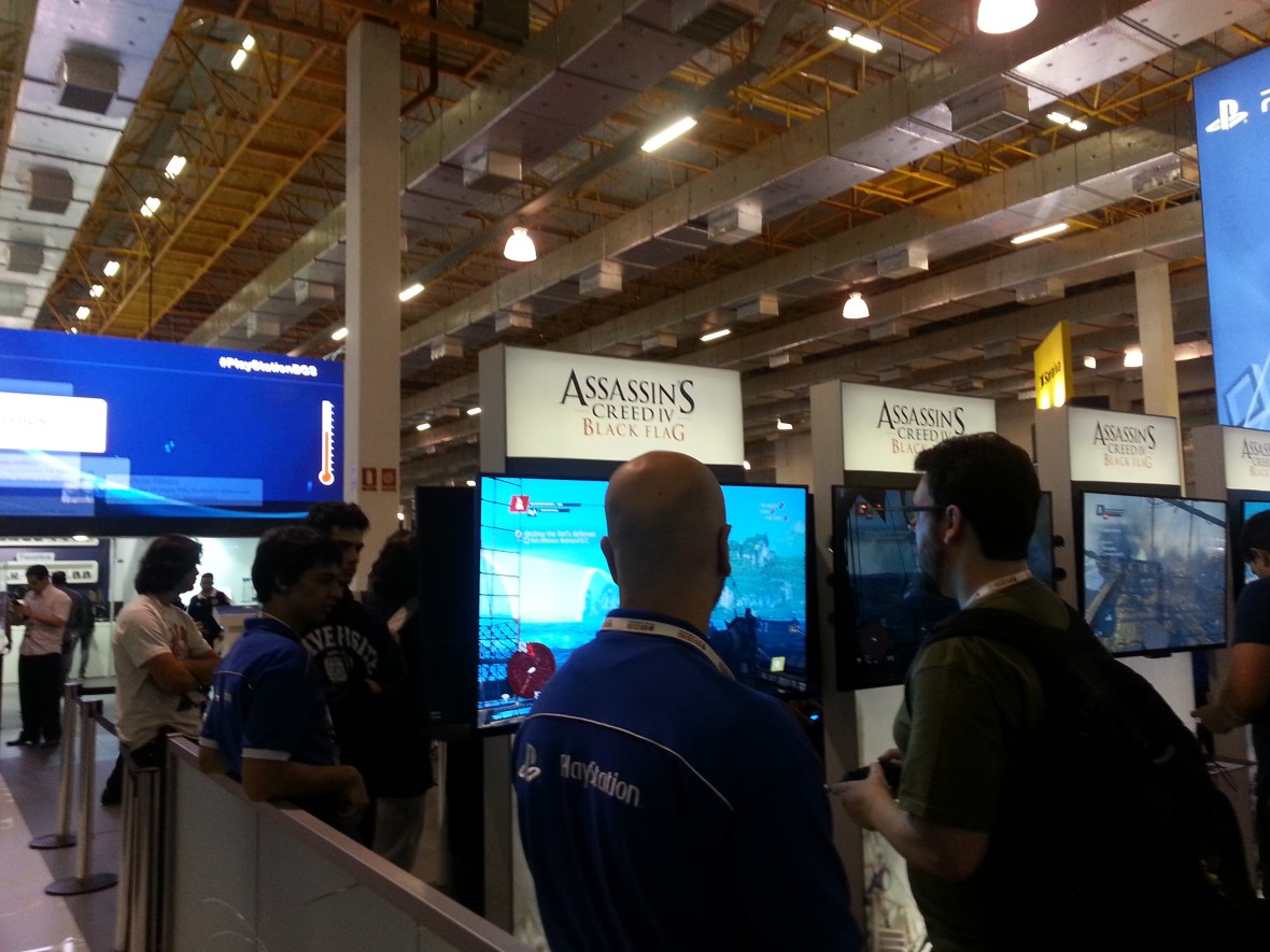 Jogadores testam o poder do PlayStation 4 com o novo Assassin's Creed IV Black Flag