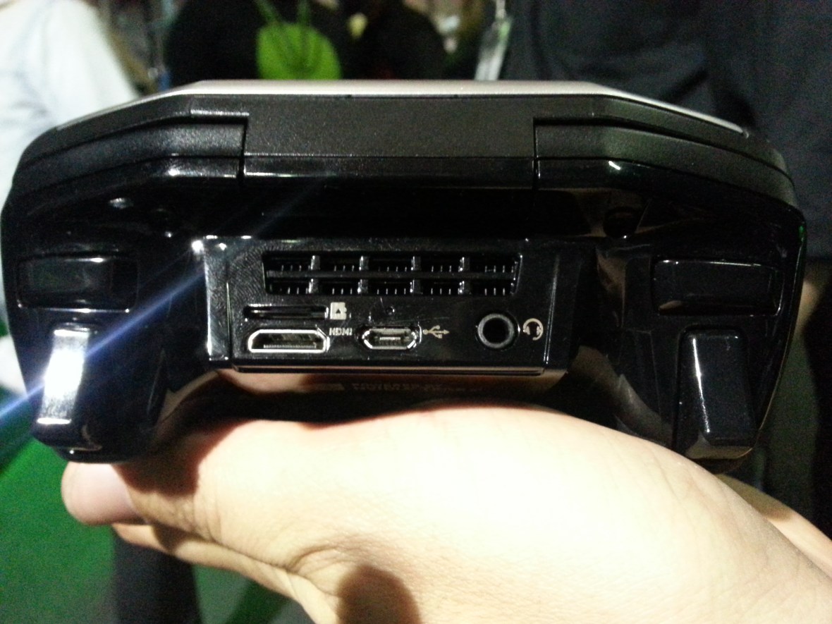 Conexões do Nvidia Shield