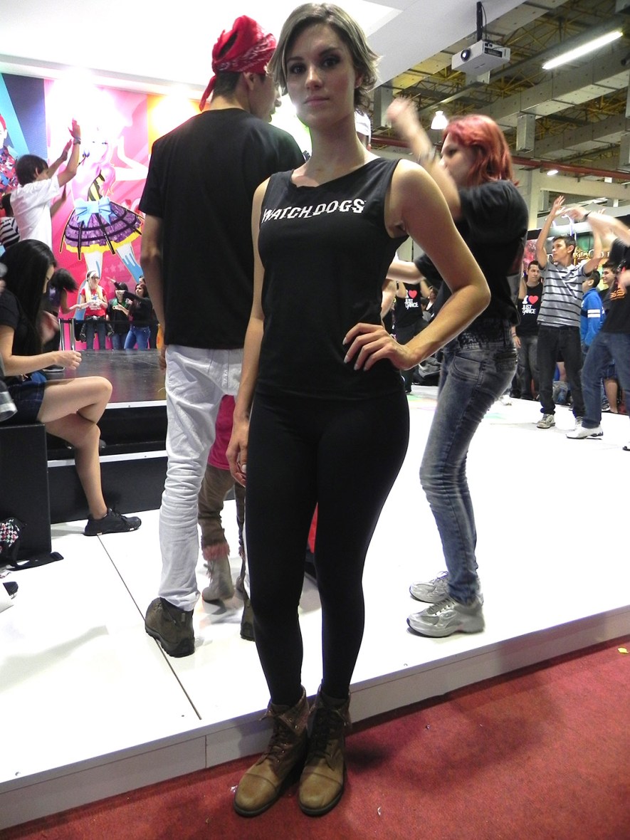 [BGS 2013] Watch Dogs booth babe