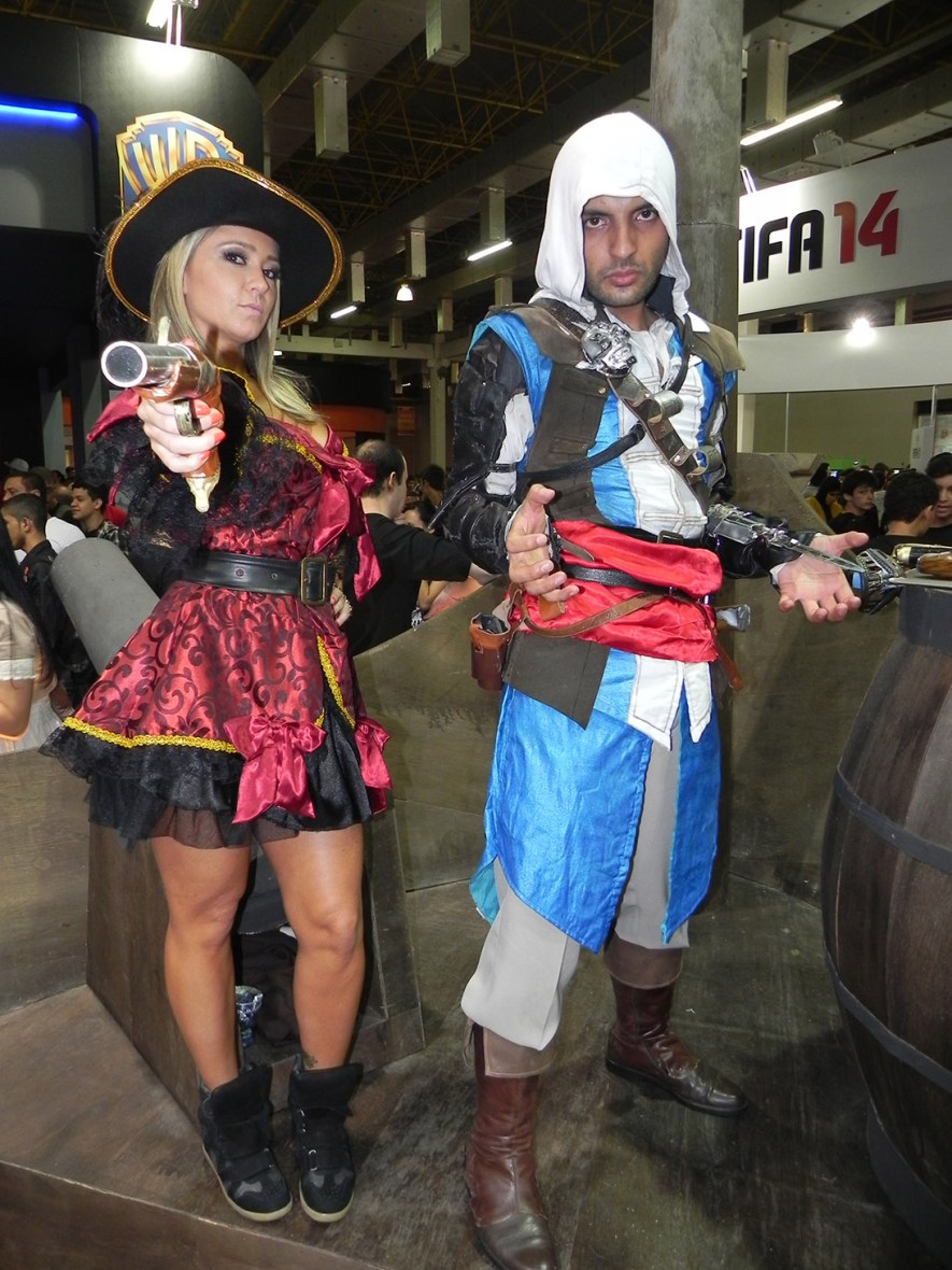 Brasil Game Show 2013 [BGS 2013] Cosplay Assasin's Creed IV Black Flag