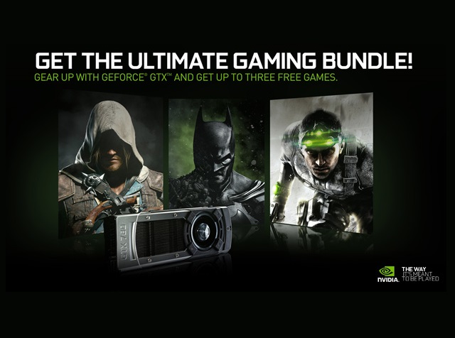 Bundle Nvidia promoção natal jogos grátis