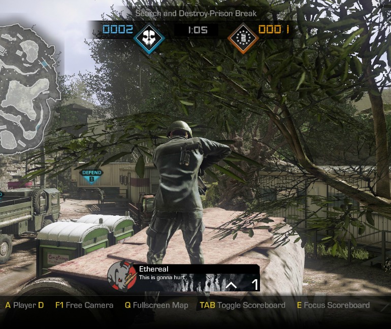 call of duty ghosts broadcast