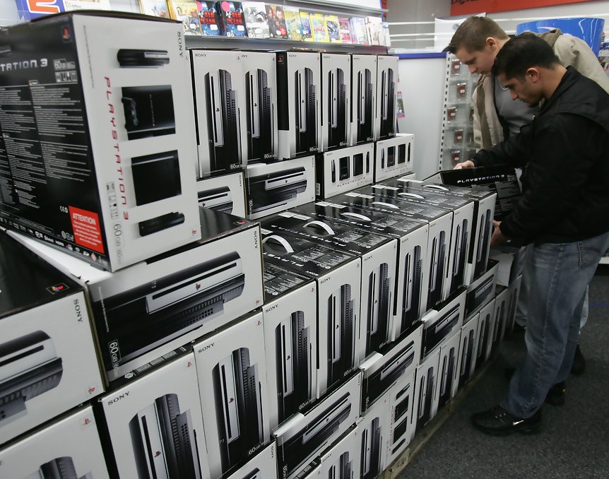 PlayStation 3 launch sale box