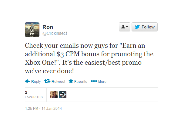 Ron Machinima campanha Xbox One