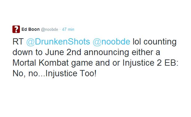ed boon twitter mortal kombat II