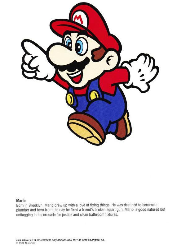 Mario 1993 descrição biografia