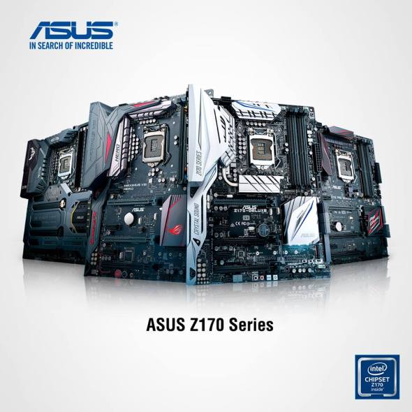 ASUS-serie-Z170-socket-LGA1151-DDR4