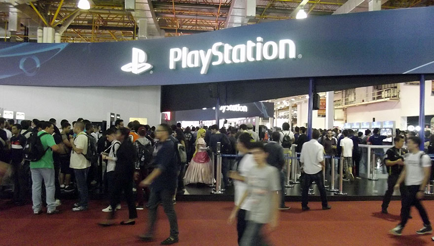 BGS2015 - Estande PlayStation