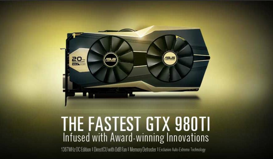 ASUS traz GTX 980 Ti mais exclusiva do mundo ao Brasil – Lock