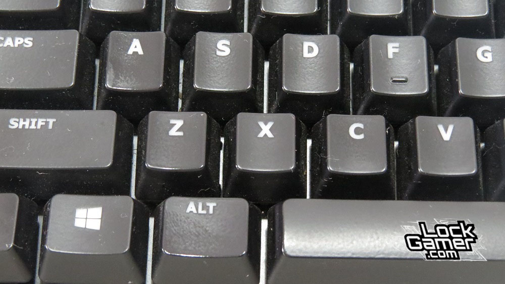 Alloy FPS teclado kyecaps manchas pintura