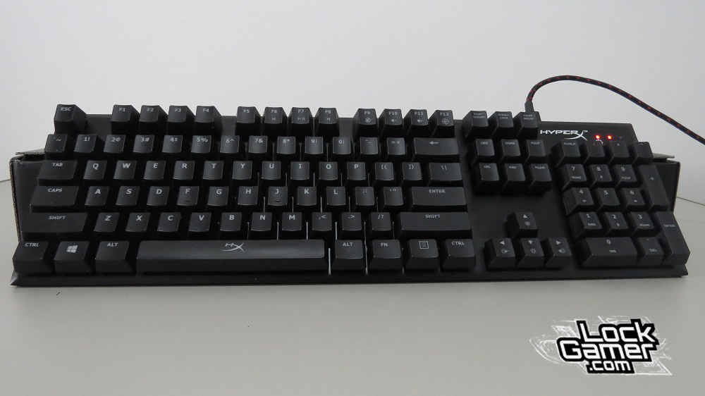 Alloy FPS teclado modo iluminação desligada